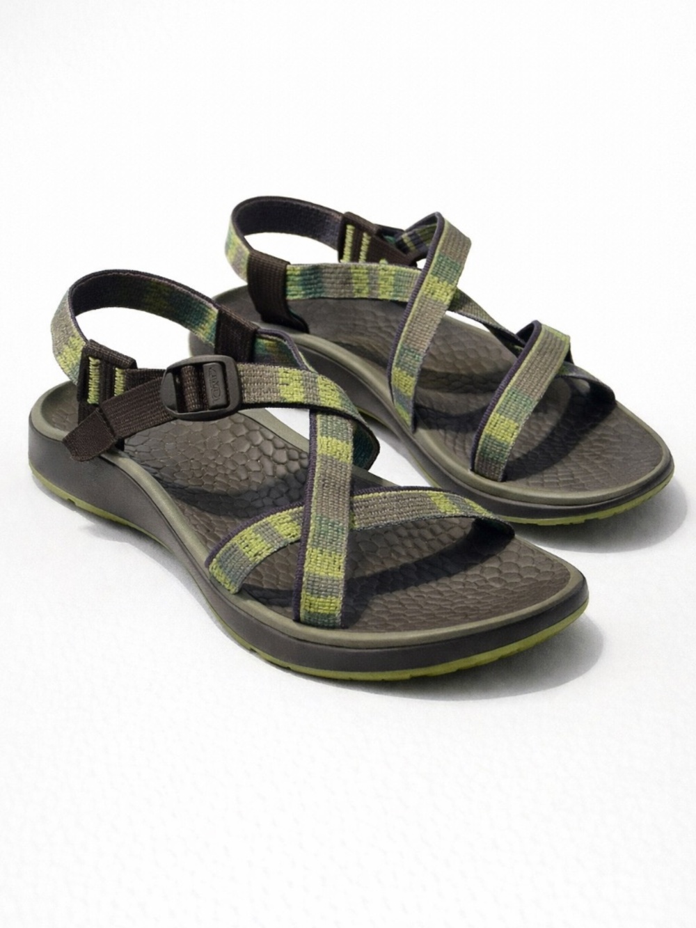 Chaco Ecotread Strappy Hiking Sandals Adjustable Outdoor Womens 11